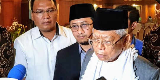 Ma'ruf Amin Nyoblos di Koja, Pantau Hitung Cepat di Situbondo