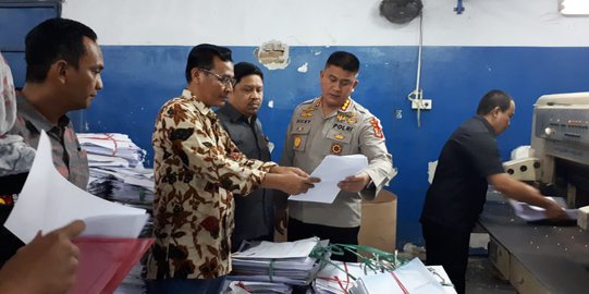 39.839 Lembar Surat Suara Caleg se-Sulsel Dimusnahkan Malam Ini