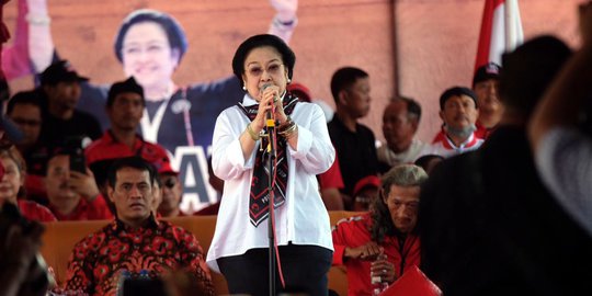 Wejangan Megawati Ke Kontestan Pemilu 2019: Apapun Hasilnya Kita Riang Gembira Saja