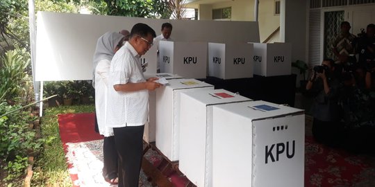 Jusuf Kalla: Kita Harapkan yang Terbaik untuk Nomor 01