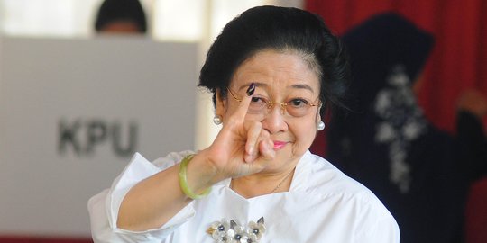 Megawati Nobar Quick Count Pemilu 2019 Bareng Menteri Kabinet Jokowi