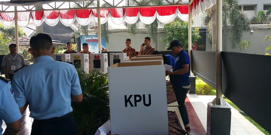 1.110 Narapidana Mencoblos Pemilu 2019 di 7 TPS Rutan Cipinang