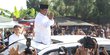 Prabowo Sapa Pendukungnya Seusai Nyoblos di Bojong Koneng