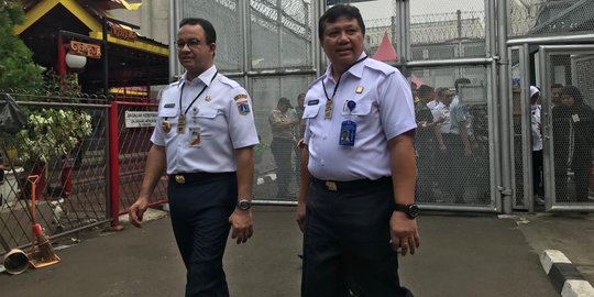 Anies Tinjau Rutan Salemba, Sejumlah Tahanan Teriakkan 'Hidup Prabowo'