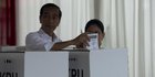VIDEO: Nyoblos, Jokowi Optimis Menang