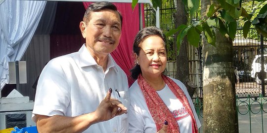 Pilpres 2019, Menko Luhut Yakin Jokowi Menangi Hasil Quick Count
