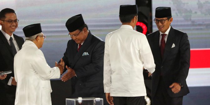 Quick Count Litbang Kompas: Jokowi 55,08%, Prabowo 44,92%, Data Masuk 50,60%