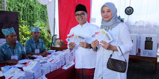 Di TPS Bupati Anas, Jokowi Unggul Signifikan 75 Persen