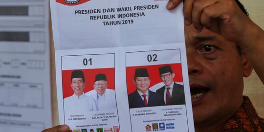 Jokowi-Ma'ruf Menang di TPS Keluarga Cendana
