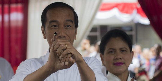 Unggul di Quick Count Pilpres 2019, Jokowi Minta Rakyat Kembali Bersatu