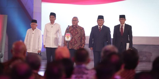 Jokowi Menang Telak dari Prabowo di TPS Amien Rais