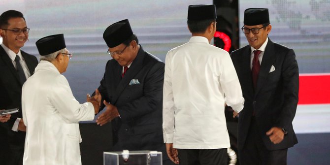 Quick Count Indo Barometer: Jokowi Unggul 53,85%, Prabowo 46,15%, Suara Masuk 80%