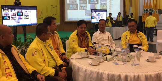 Pemilu Berlangsung Aman, Ketum Golkar Puji Masyarakat Dewasa Berpolitik