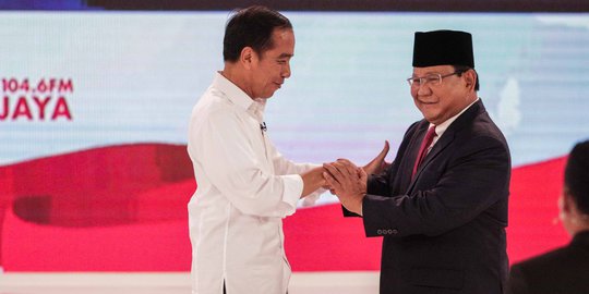 Quick Count Charta Politika: Jokowi 54.35% dan Prabowo 45.65%, Suara Masuk 93.75%