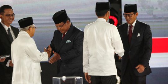 Quick Count Indo Barometer Suara Masuk 90%: Jokowi 54,31%, Prabowo 45,69%