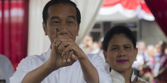 5 Wilayah Ini Jokowi Unggul Telak Versi Quick Count Pilpres 2019