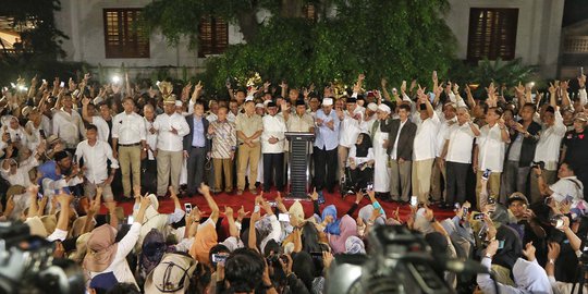 Quick Count Puskaptis: Jokowi Unggul Tipis dari Prabowo