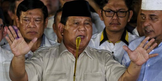 Data Real Count KPU, Inilah Perolehan Sementara Suara Prabowo