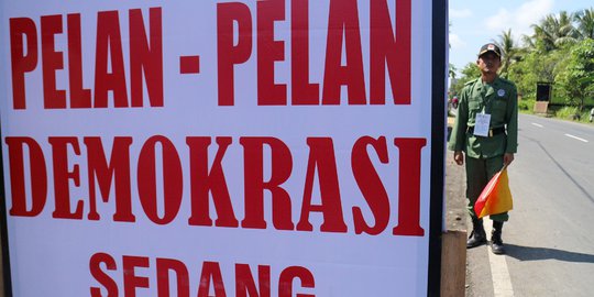 Hansip, Relawan Ketertiban Pemilu