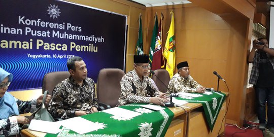 Ketum Muhammadiyah Minta Jokowi dan Prabowo Tidak Buat Pernyataan Konfrontatif