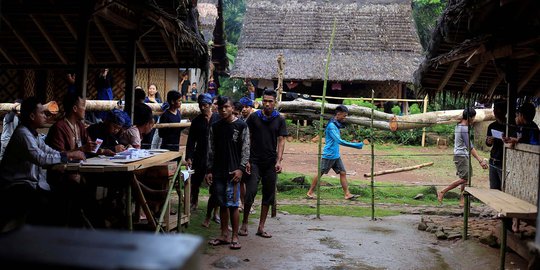 Jokowi Kalahkan Prabowo di TPS 01 Warga Adat Badui