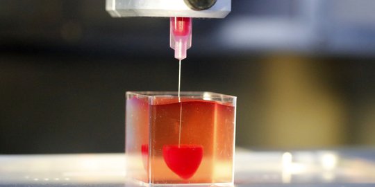 Canggih, Ilmuwan Israel Bikin Jantung Manusia dengan Alat Cetak 3D