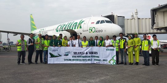 Layani Umrah, Citilink Buka Rute Solo-Jeddah