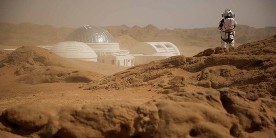 Menjajal Wisata Planet Mars di China