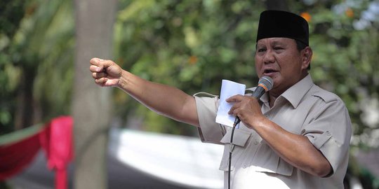 Prabowo Tegaskan akan Lakukan Tindakan Sesuai Konstitusi