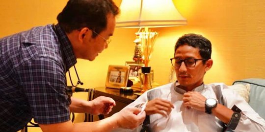 Sandiaga: Saya Masih Harus Istirahat dan Disarankan untuk Cek Darah Esok Hari