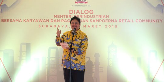 Usai Pemilu 2019, Menteri Airlangga Optimistis Kinerja Industri Semakin Baik