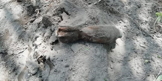 Warga Kebumen Temukan Mortir Aktif saat Buat Tambak Udang
