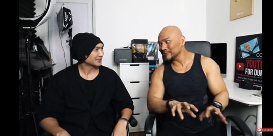 Potret Kocak Deddy Corbuzier dan Anji Jadi Upin Ipin