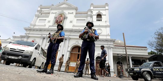 Serangan Bom Hantam Gereja di Sri Lanka saat Perayaan Paskah