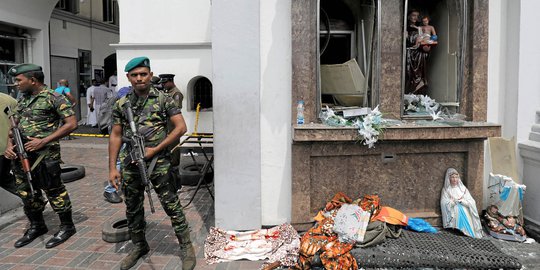 Korban Serangan Bom Bunuh Diri di Sri Lanka Bertambah Jadi 207 Orang
