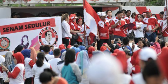 Gelar Syukuran Kemenangan, Relawan Jokowi Tunggu Pengumuman Resmi KPU