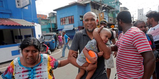 Bom Kembali Meledak, Begini Kepanikan Warga Sri Lanka