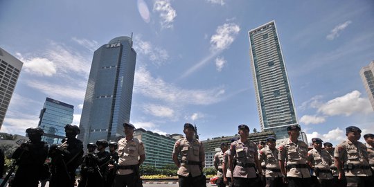 Penjelasan Istana Brimob Daerah Dikerahkan Jaga Ibu Kota