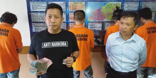 Polisi Tangkap Residivis Bandar Besar Narkoba di Makassar