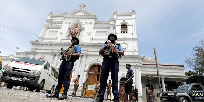 Sri Lanka Berkabung Nasional, Korban Tewas Bom Gereja Tembus 310 Orang