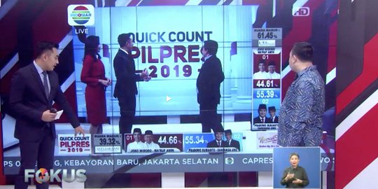 Jawaban Petinggi Lembaga Saat Quick Count Pilpres 2019 Dituding Bayaran dan Bohong