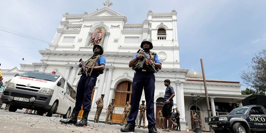 Intelijen: Dua dari Tujuh Pelaku Serangan Bom di Sri Lanka Anak Politikus Kaya