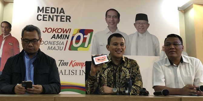 TKN Jokowi Minta BPN Prabowo Tiru KPU, Tak Takut Diretas Buka Data Real Count