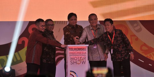 Dibuka Menperin Airlangga, IIMS 2019 Ditargetkan Raup Transaksi Rp 4 Triliun