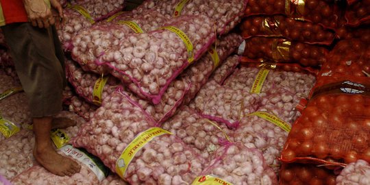 Jurus Kementan Kendalikan Harga Bawang Putih