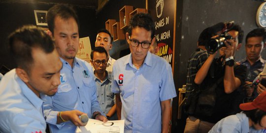 Sandiaga Uno Ingin Pemilu Berikutnya Pakai Sistem e-Voting