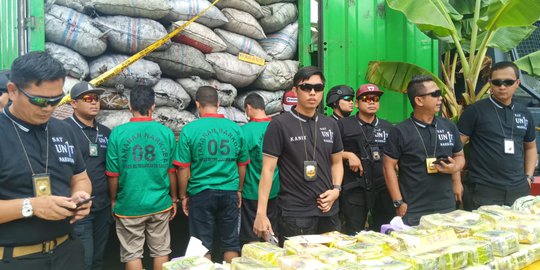 Bongkar Sindikat Narkoba Malaysia-Thailand, Polisi Sita 120 Kg Sabu di Bakauheni