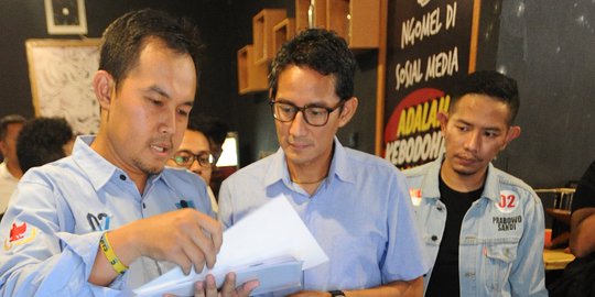 Sandiaga: Saya Sekarang Tak Memiliki Partai, Masih Kawal Pemilu 2019