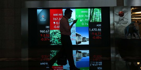 Dalam Sepekan, IHSG Jatuh 1,63 Persen di 6.401,08