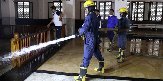 Sepekan Pasca Serangan Bom, Gereja Sri Lanka Dibersihkan